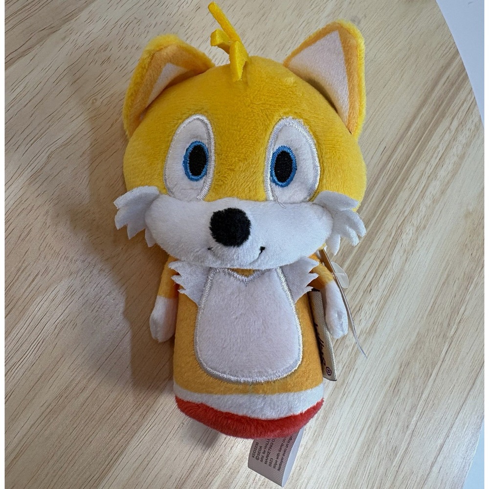 Hallmark itty bittys Sonic the Hedgehog Tails Fox Mini Plush KDD2230 Yellow